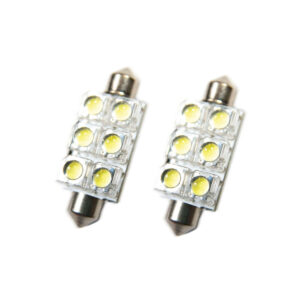 ORACLE LIGHTING 44MM 6 LED Festoon Bulb White Pair 5207-001