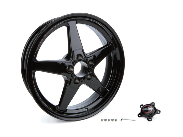 RACE STAR INDUSTRIES 92 Drag Star Bracket Rac er Gloss Black  18×5 92-850145B