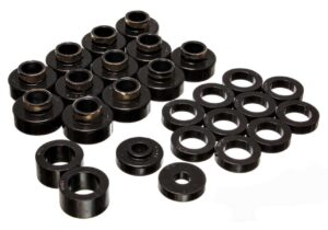 ENERGY SUSPENSION 81-86 CJ8 Body Mounts Black 2.4104G