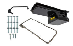 WEIAND 7qt Oil Pan Kit GM LS Black Finish 5028WND