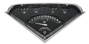 CLASSIC INSTRUMENTS Tach Force 6 Gauge Set Black TF01B