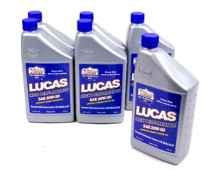 LUCAS OIL 20w50 Plus Oil 6×1 Qt 10252