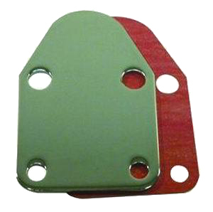 RACING POWER CO-PACKAGED SBC Fuel Pump Block-Off Plate R2057
