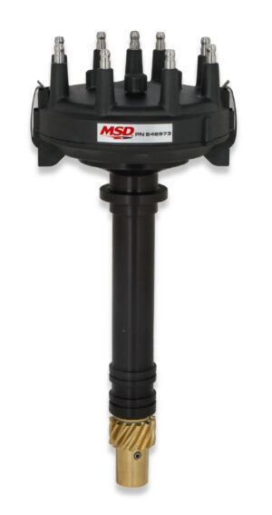 MSD IGNITION Chevy V8 Crank Trigger Distributor w/HEI Cap 846973