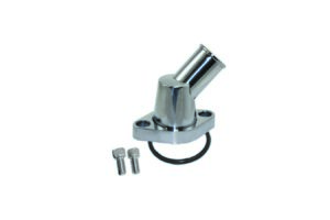 SPECIALTY PRODUCTS COMPANY Water Neck Chevy 45 Degr ee O-Ring Style Polished 8455