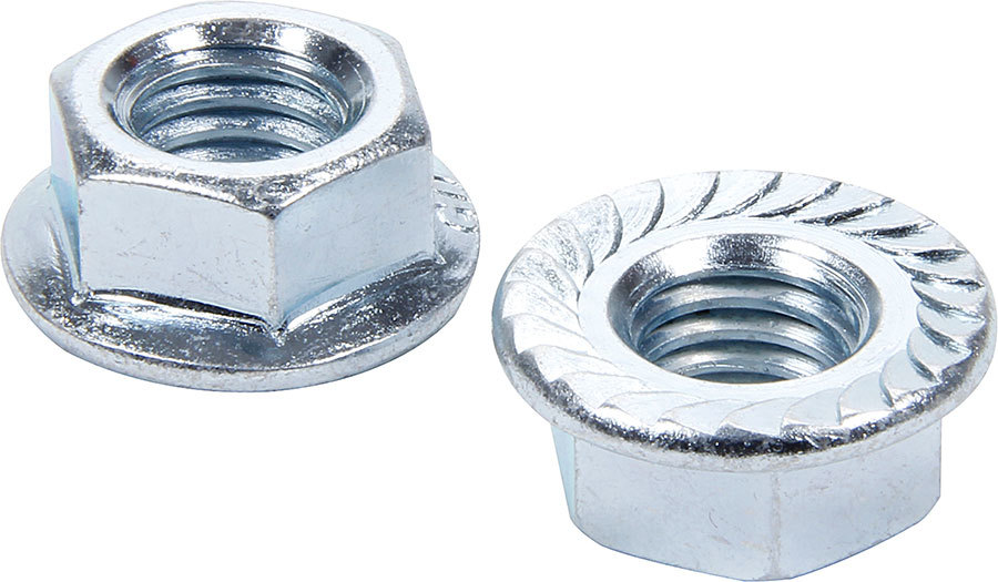ALLSTAR PERFORMANCE Serrated Flange Nuts 1/2-13 10pk ALL16044-10