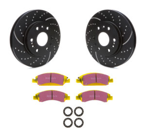 EBC BRAKES USA INC Brake Rotor & Pad Kit Yellowstuff GM Truck/SUV S5KF1470