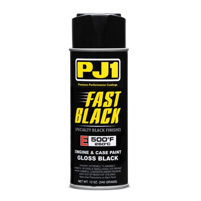 PJ1 PRODUCTS Engine Paint Gloss Black 500degF 11oz 16-ENG