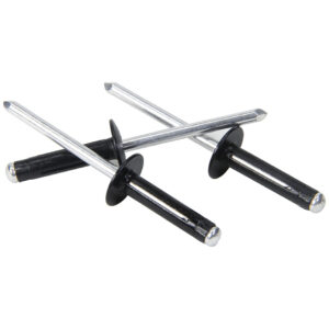 ALLSTAR PERFORMANCE Md Hd Rivet 250Pk Black Flange Type Alum Mandrel ALL18187