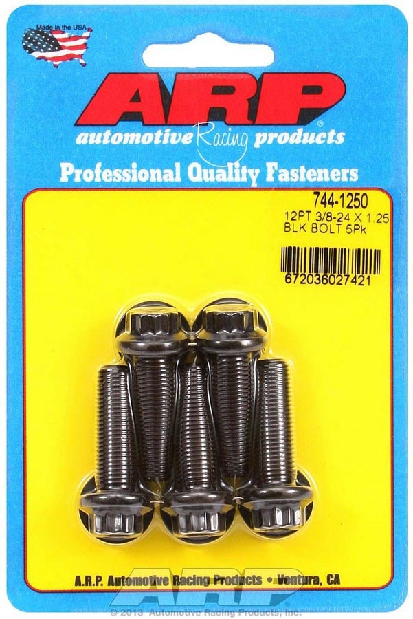 ARP Bolt Kit – 12pt. (5) 3/8-24 x 1.250 744-1250