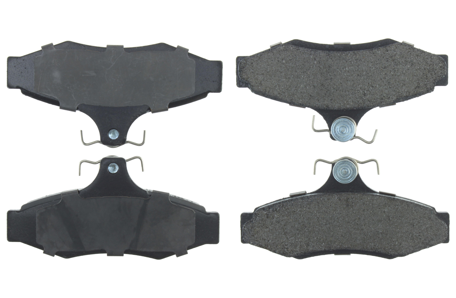 CENTRIC BRAKE PARTS Posi-Quiet Extended Wear Brake Pads with Shims a 106.0699
