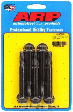 ARP Bolt Kit 12pt 5pk 7/16-14 x 3.000 645-3000