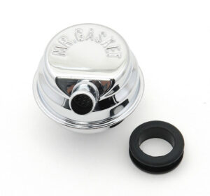 MR. GASKET Chrome Breather W/Tube 2059