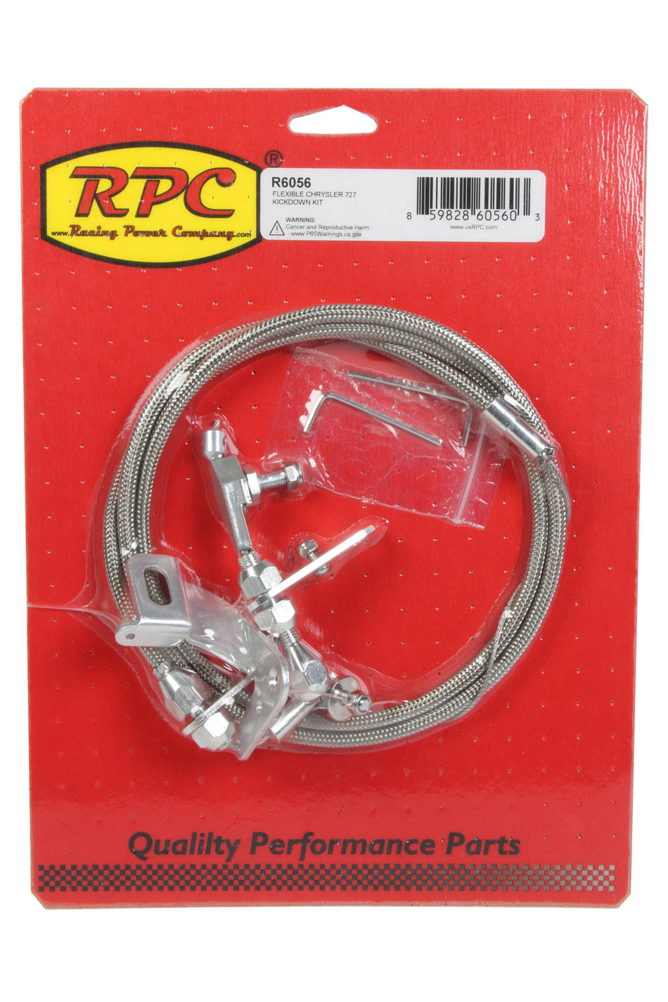 RACING POWER CO-PACKAGED Flexible Chrysler 727 Ki ckdown Kit R6056