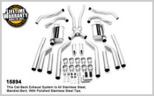 MAGNAFLOW PERF EXHAUST 68-72 GM A Body 2.5in Dual Exhaust System 15894