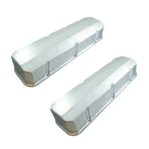 RACING POWER CO-PACKAGED Alum Fabricated BB Chevy Tall Valve Covers R6249