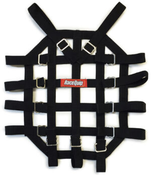 RACEQUIP Roll Cage Roof Net Black Quarter Midget 820995RQP