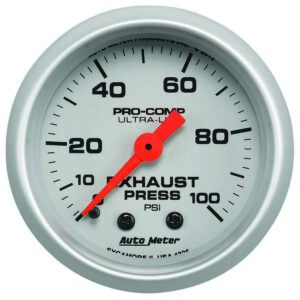 AUTOMETER Exhaust Pressure Gauge 0-100psi Ultra-Lite 4326