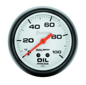 AUTOMETER 2-5/8in Phantom Oil Pressure Gauge 0-100psi 5821