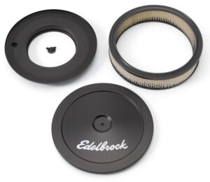 EDELBROCK 10in Signature Series A/C – Black 1203