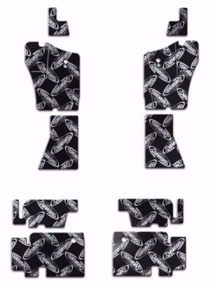 DYNAMAT 64-68 Mustang Under Seat Kit Custom Cut XFO M1 U