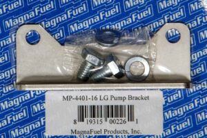 MAGNAFUEL/MAGNAFLOW FUEL SYSTEMS Std. Mounting Bracket  – Fuel Pump Clear Zinc MP-4401-16
