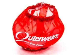 OUTERWEARS 3in Breather W/Shield Red 10-1018-03