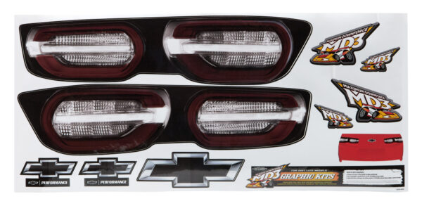 FIVESTAR Graphics Kit Tail Camaro Stock Car 33131-44541