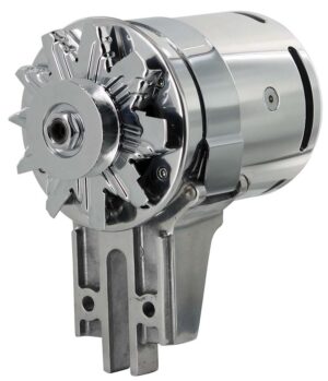 POWERMASTER 49-53 Ford Flathead Power Gen Alt Polished 282021