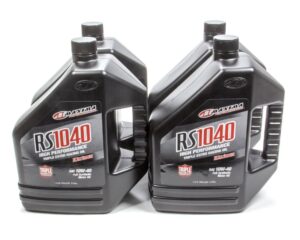 MAXIMA RACING OILS 10w40 Synthetic Oil Case 4×1 Gallon RS1040 39-169128