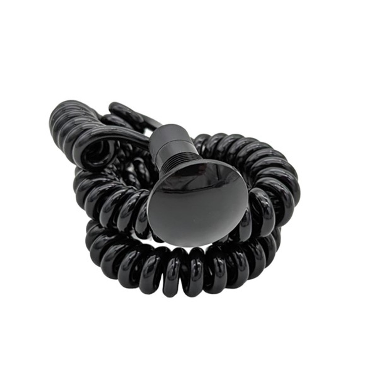DRAG RACE SOLUTIONS Transbrake Mushroom Button w/Cord – Black 3109-1BLK