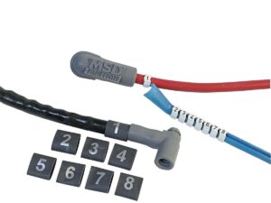 MSD IGNITION 8.5MM Wire Cyl Markers 3414