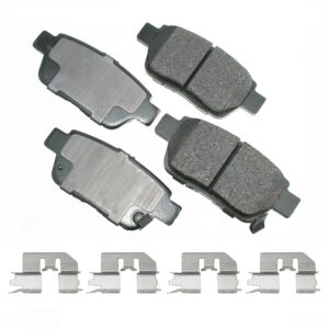 AKEBONO BRAKE CORPORATION Brake Pads Rear Acura TL 09-14 Honda Ridgeline 06 ACT1103