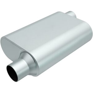 MAGNAFLOW PERF EXHAUST Rumble Aluminizd Muffler 2.5in Offset In/Out R22543
