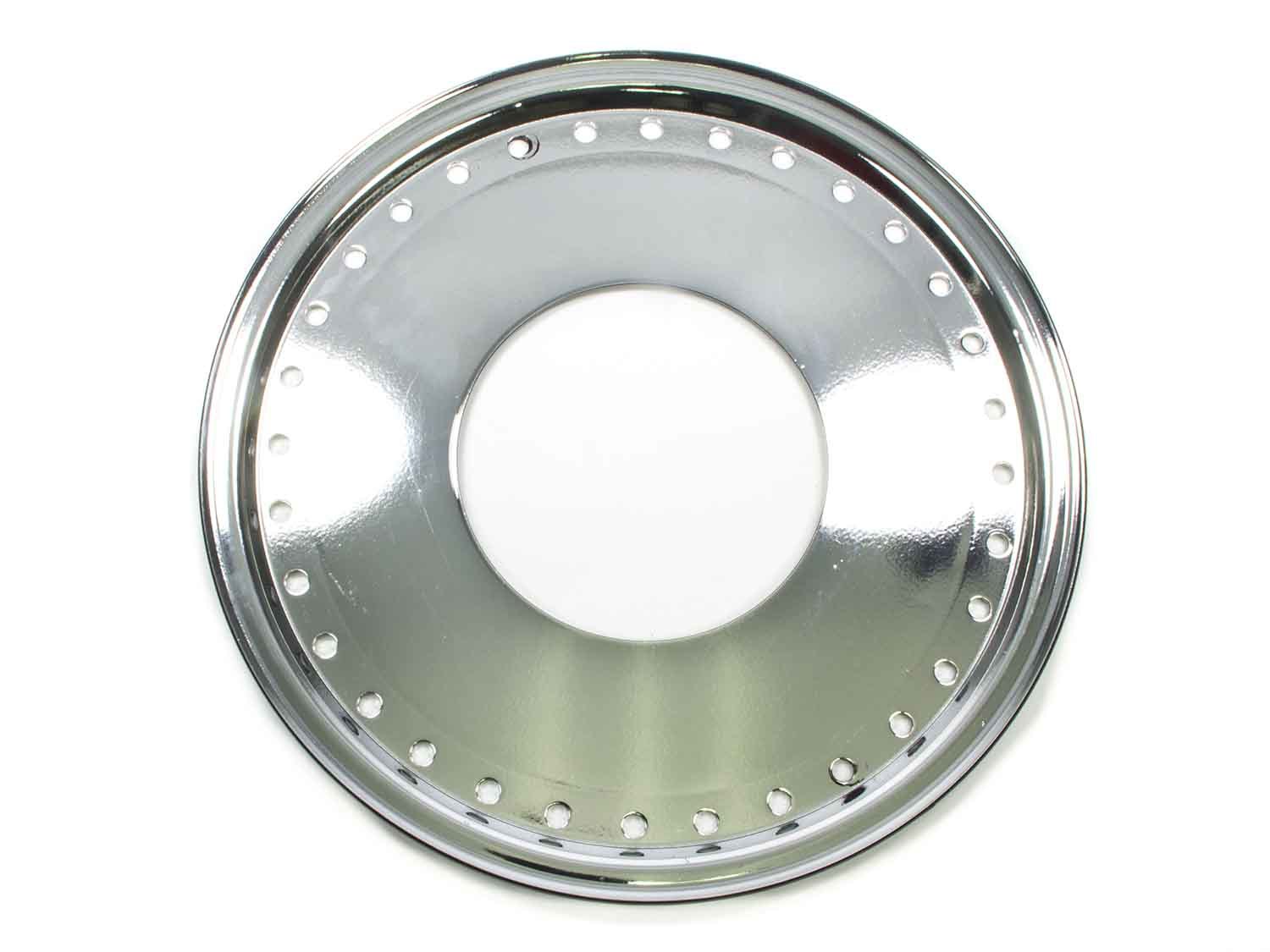 AERO RACE WHEELS Mud Buster 1pc Ring and Cover Chrome 54-500000