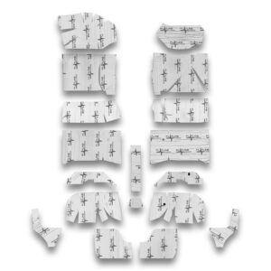 FLATLINE BARRIERS 1982-92 GM F-Body Floor Insulation Kit TABF2024
