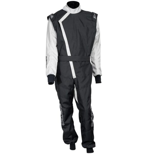ZAMP Suit ZK-40 Karting Youth Large Black/Silver R060015YL