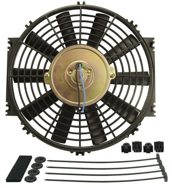 DERALE 10in Dyno-Cool Straight Blade Electric Fan 16910
