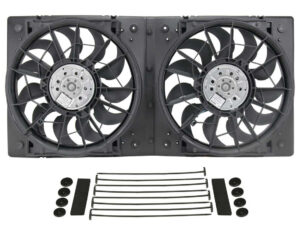 DERALE 13in Dual High Output RAD Fans Puller 16928