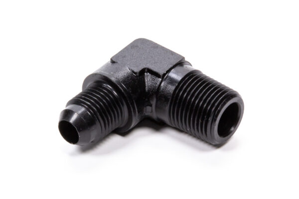 FRAGOLA 90 Deg Adapter Fitting #6 x 1/2 MPT Black 482268-BL