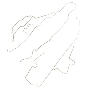 OMIX-ADA Full Brake Line Set  Non -ABS; 97-06 Jeep Wrangle 16737.51