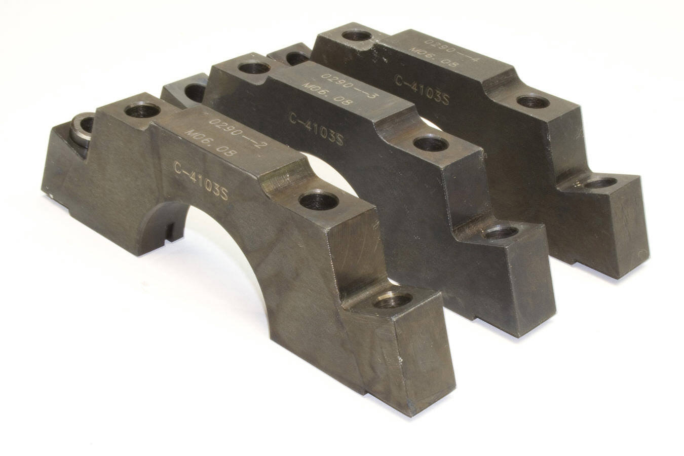 PRW INDUSTRIES INC. Billet Main Caps 70-80 Chevy 400 Splayed Outer 1740002