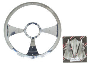 BILLET SPECIALTIES Stiletto – Profile Steering Wheel 15.5in P34092