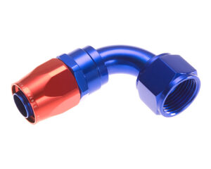 REDHORSE PERFORMANCE 4AN Swivel Hose Ends Blue 90 1090-04-1
