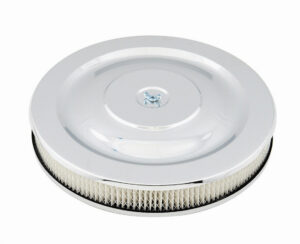 MR. GASKET 14in Chrome Air Cleaner 1480