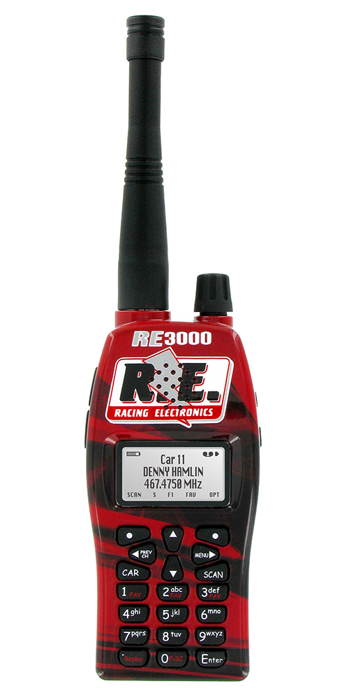 RACING ELECTRONICS Scanner 440CH Over The Air Programmable RE3000