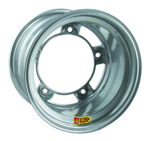 AERO RACE WHEELS 15X8 2in. Wide 5 Silver 51-080520