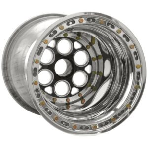 WELD RACING 15×18 42 Spline 8in BS Black Center w/Blk Cove 735B-51858BC-6
