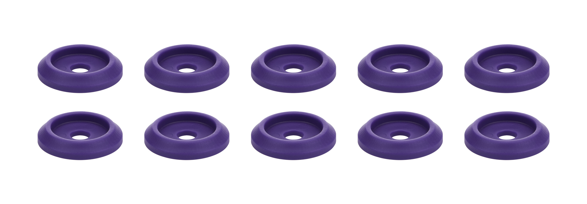 ALLSTAR PERFORMANCE Body Bolt Washer Plastic Purple 10pk ALL18852