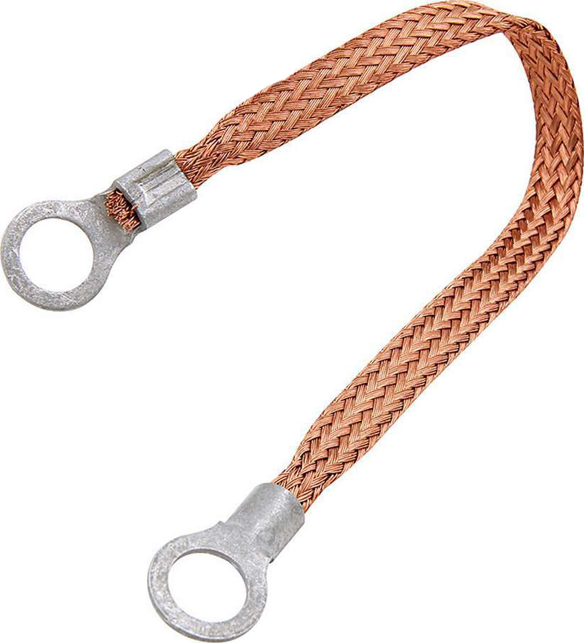 ALLSTAR PERFORMANCE Copper Ground Strap 18in w/ 1/4in Ring Terminals ALL76328-18
